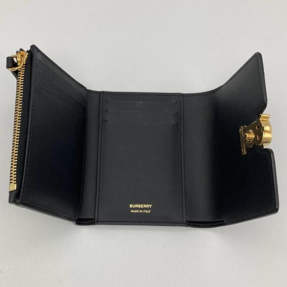BURBERRY Black Leather Wallet - Picture 5 of 10